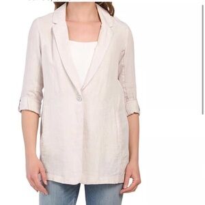 Halston Heritage Cream Blazer